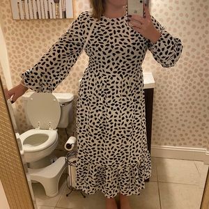 Misguided patterned maxi